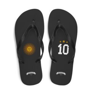 Ojotas Argentina con la 10 Negra