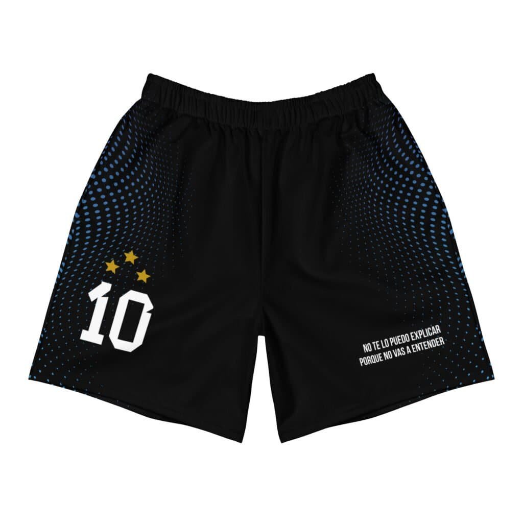Short deportivo hombre Argentina con la 10