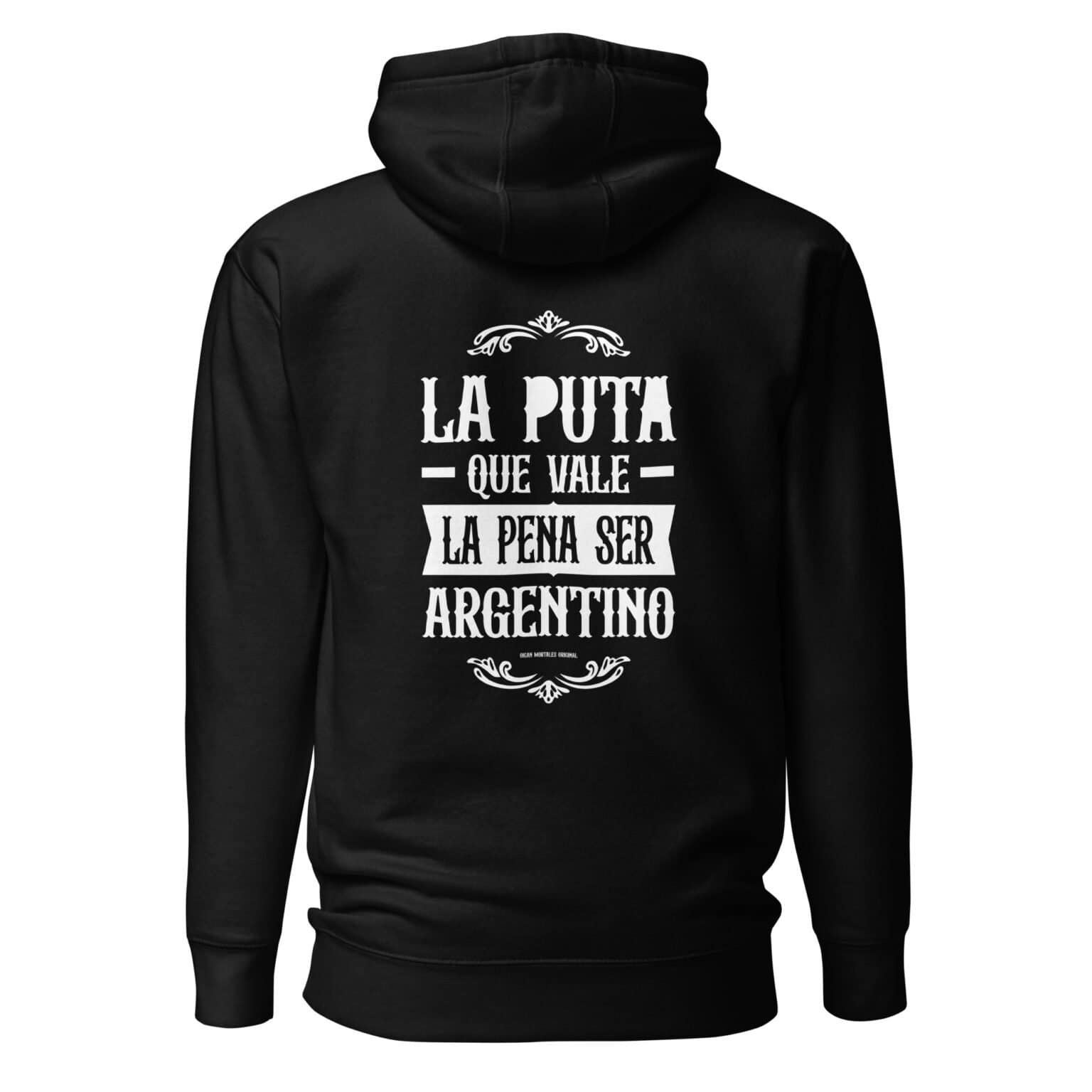 Buzo con capucha unisex "La p.. que vale la pena estar vivo"