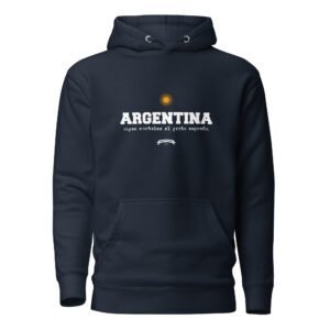 Buzo con capucha unisex - Argentina + el grito sagrado