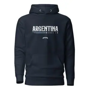 Buzo con capucha unisex Made in Argentina