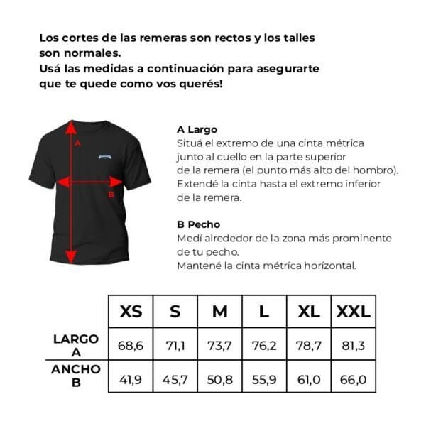 guia talles remeras oigan mortales