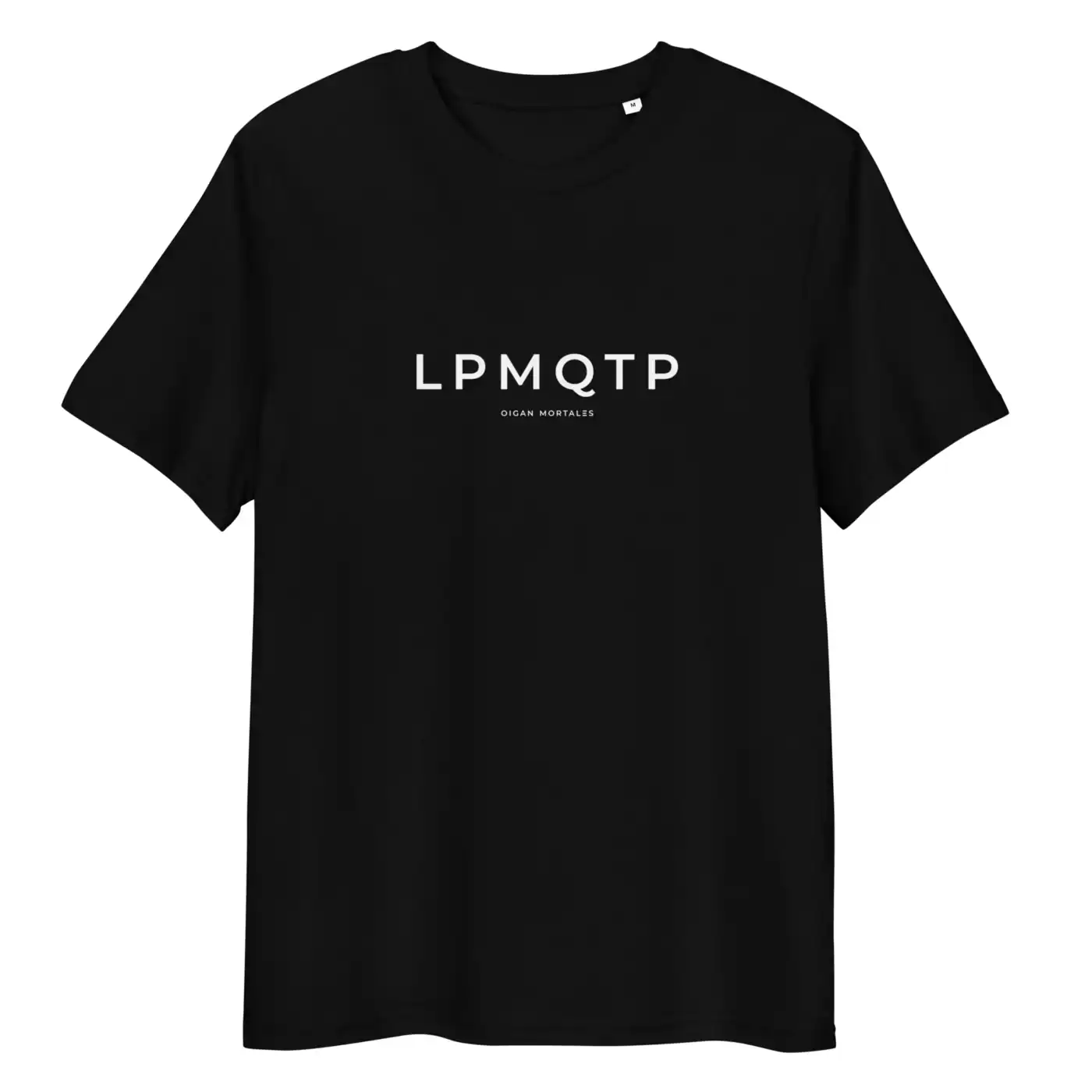 Remera Argentina LPMQTP lunfardo argento negra sin modelo