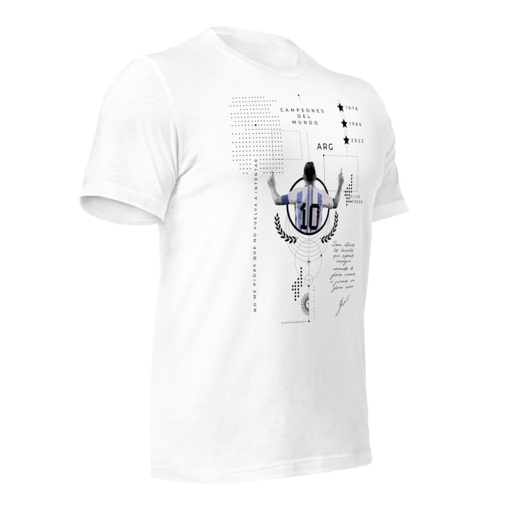 remera argentina unisex
