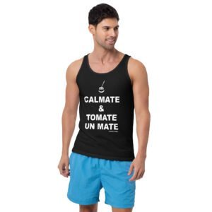Musculosa unisex - Clamate y tomate un mate