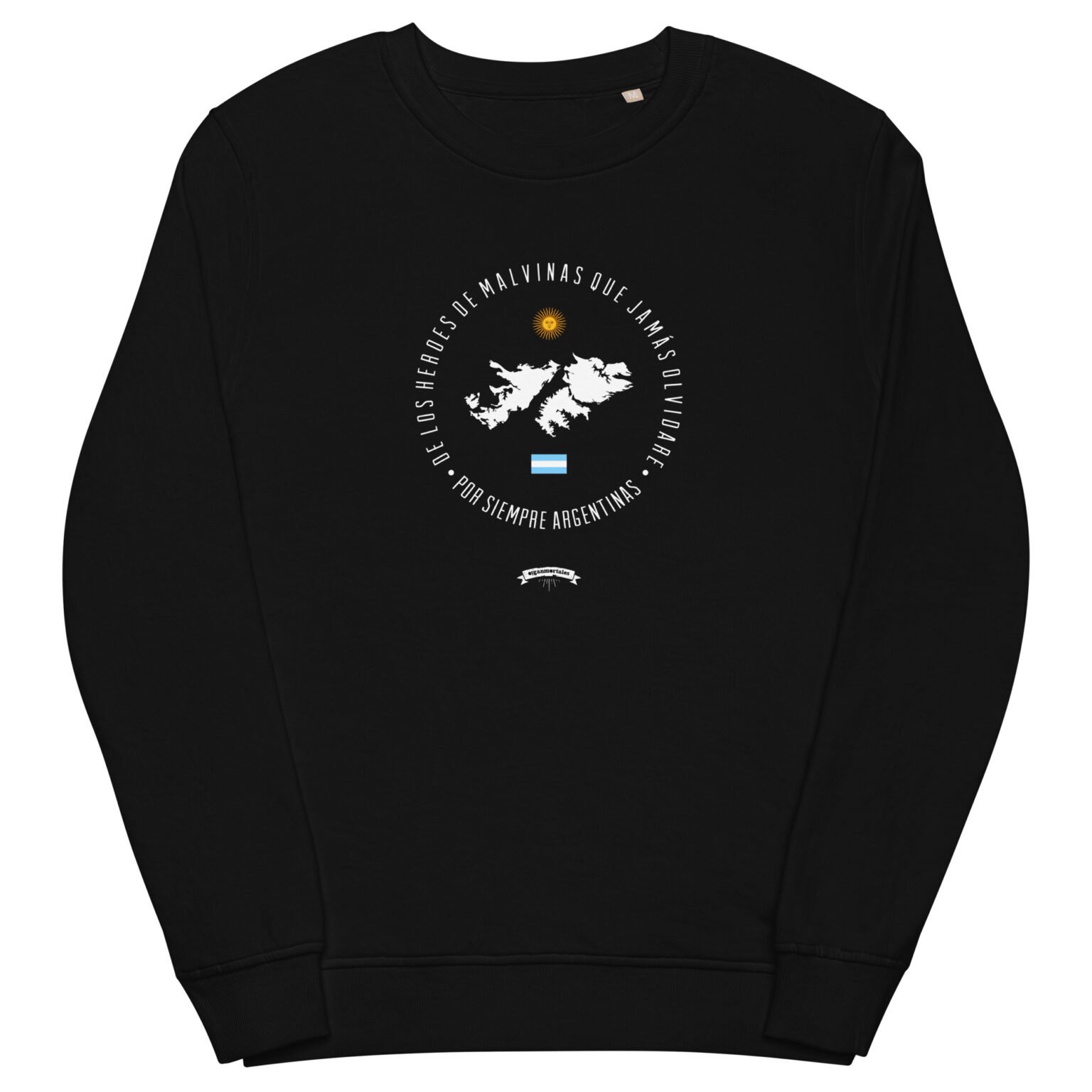 Sudadera orgánica unisex - Malvinas argentinas - Imagen 5
