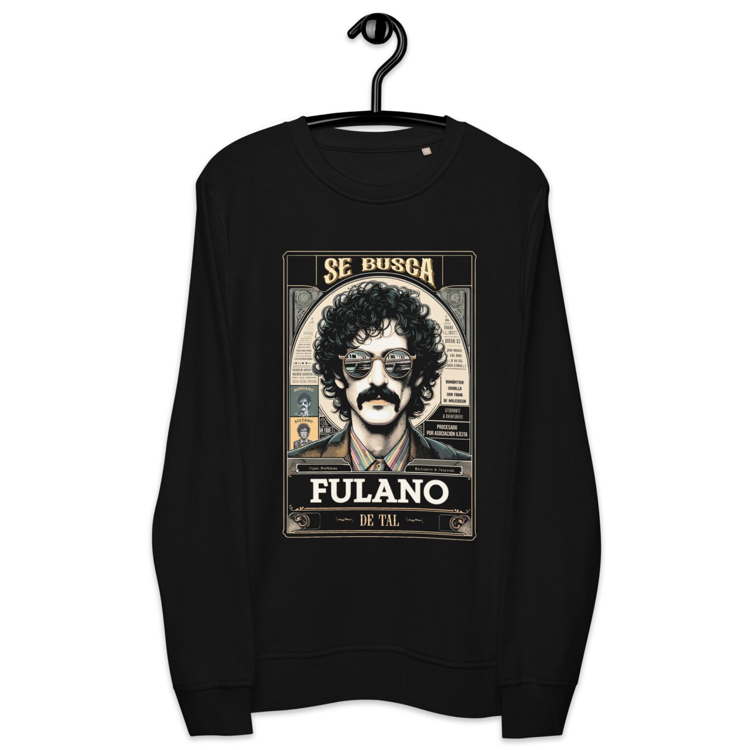 Sudadera orgánica unisex - Fulano de Tal - Imagen 2