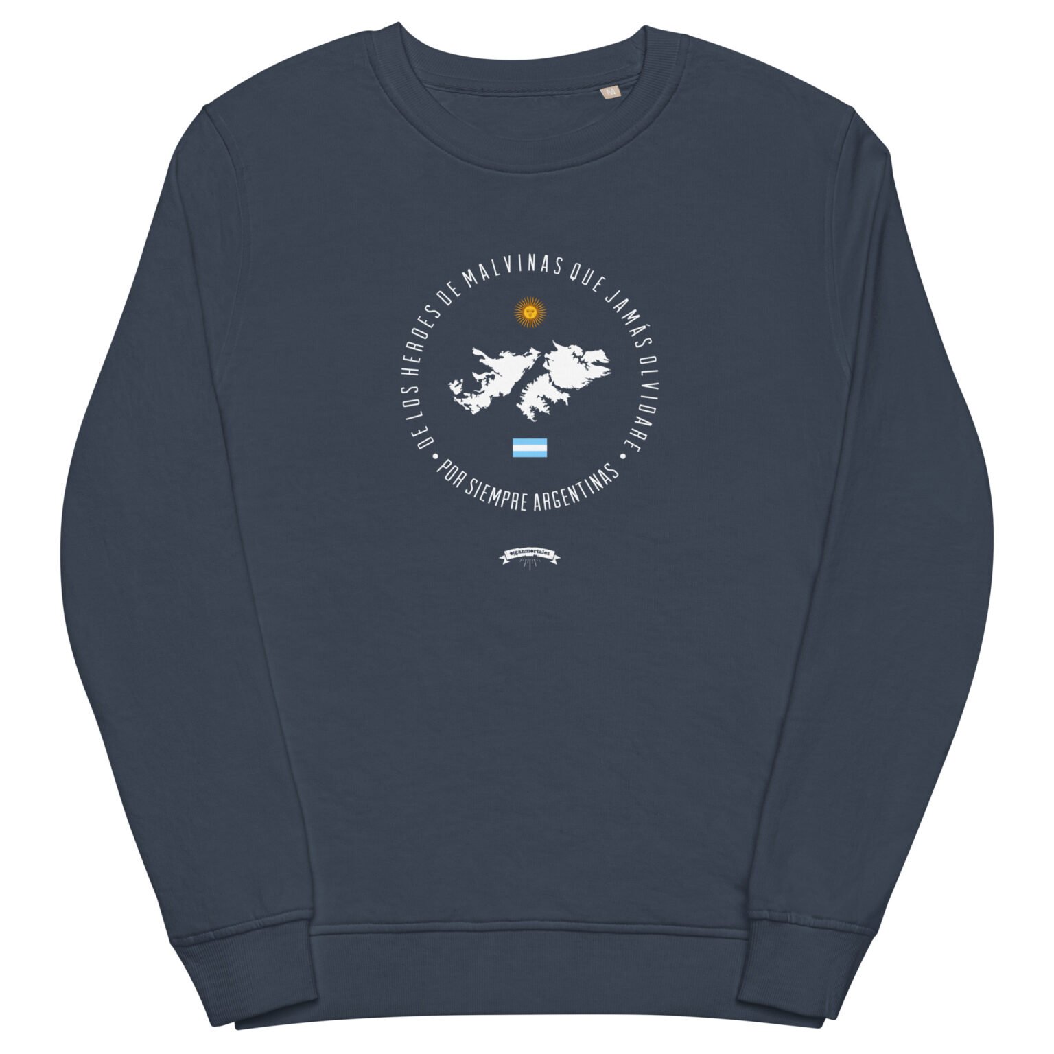 Sudadera orgánica unisex - Malvinas argentinas