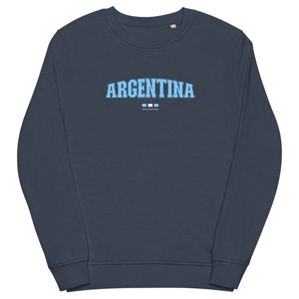 Sudadera orgánica unisex - ARGENTINA