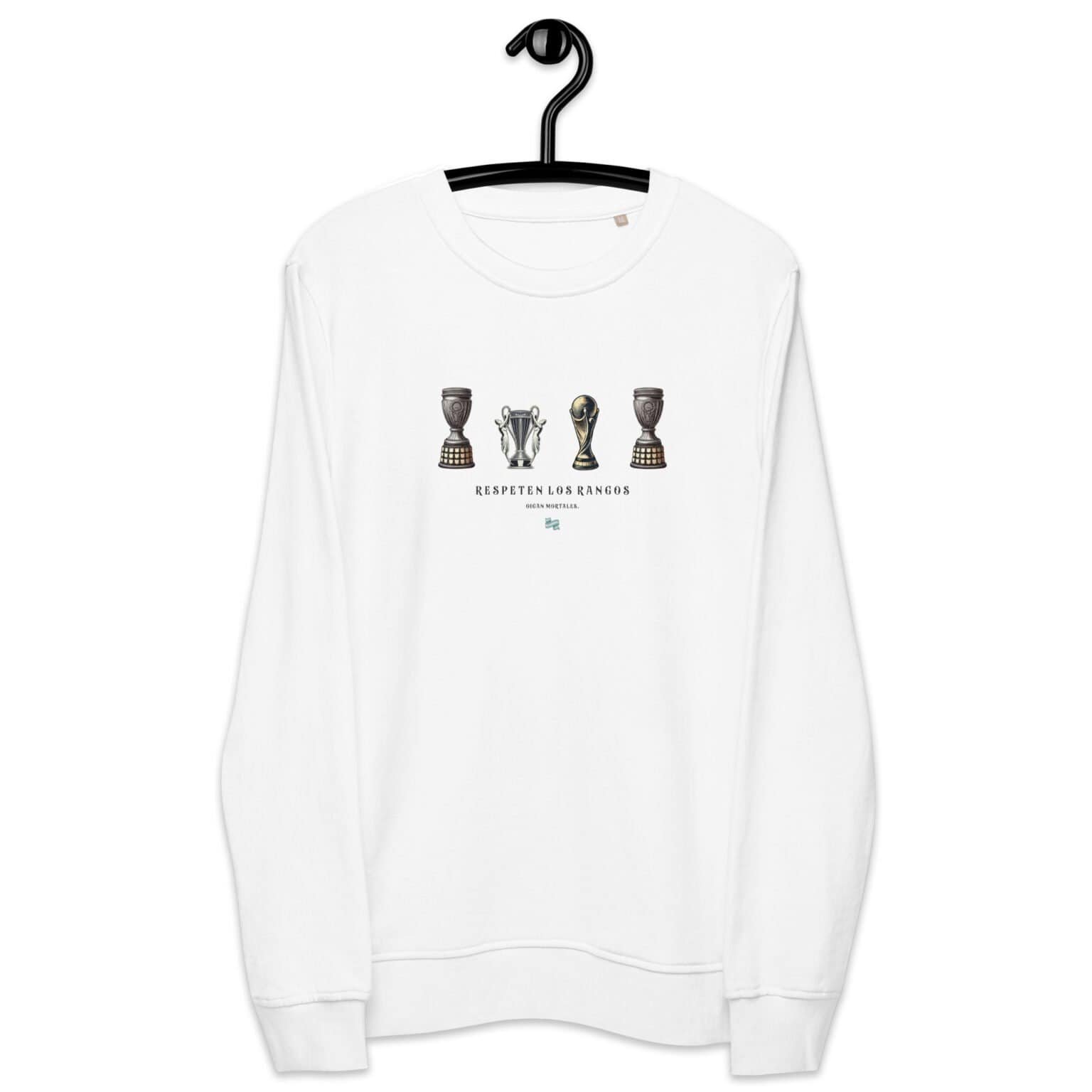 Sudadera orgánica unisex - Respeten los rangos COPAS - Imagen 2