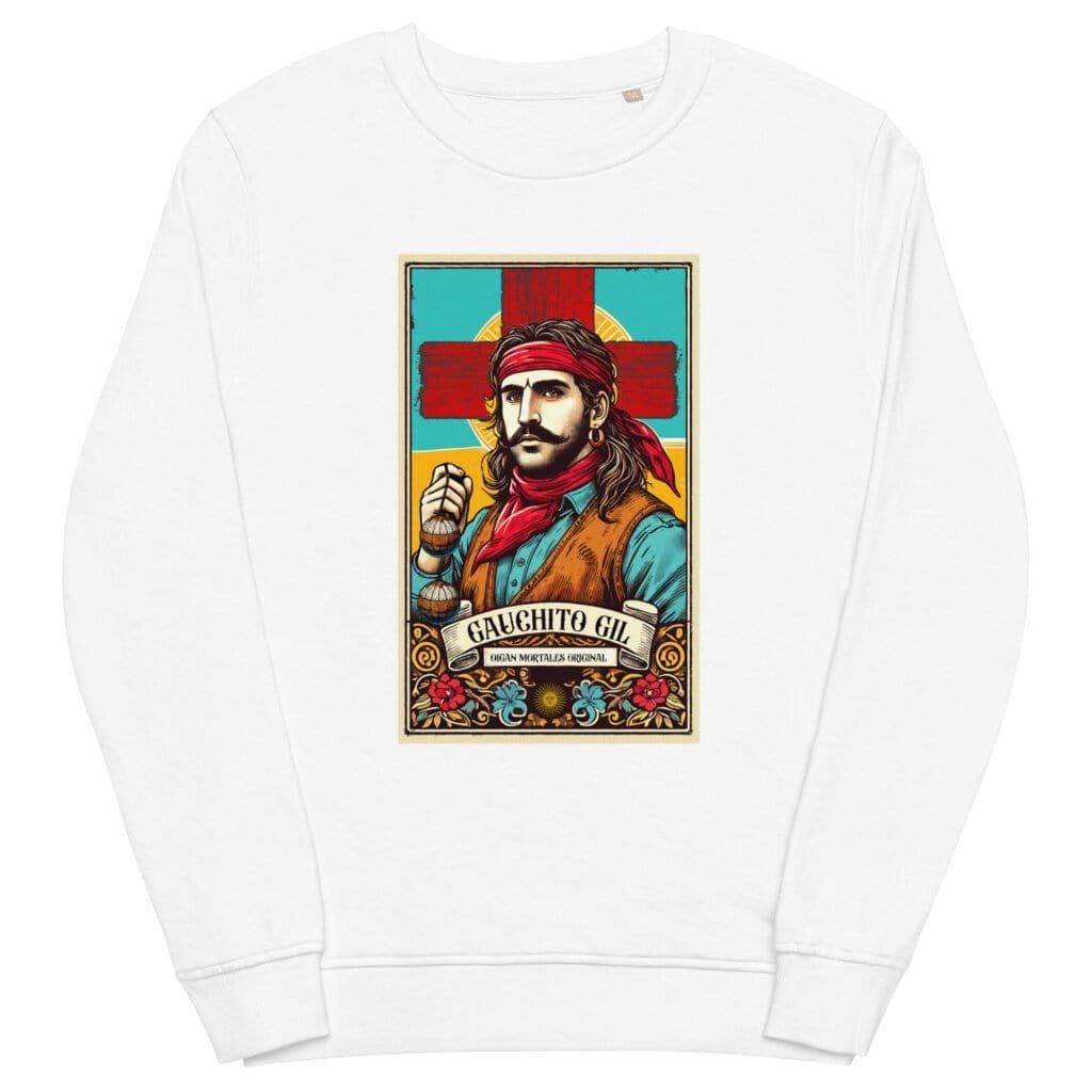 Sudadera orgánica unisex - Gauchito Gil