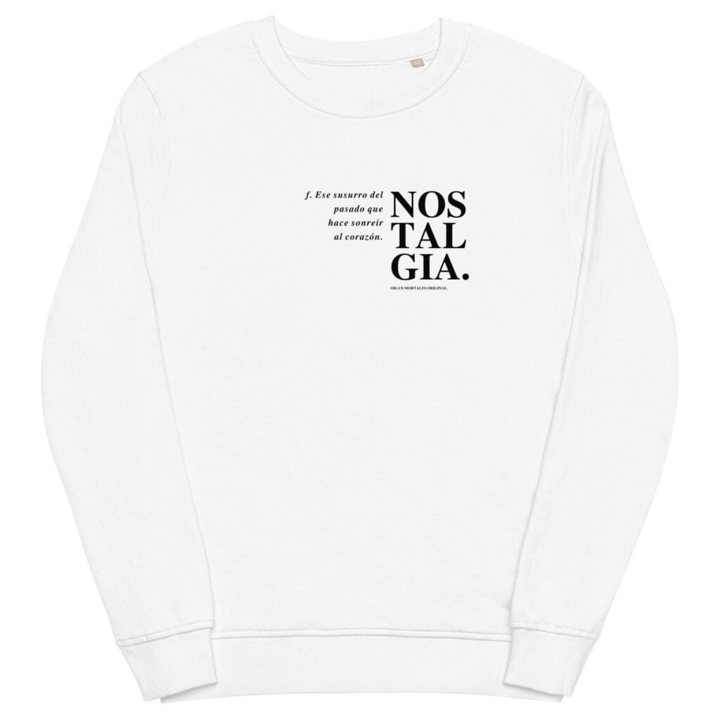 Sudadera orgánica unisex - Nostalgia