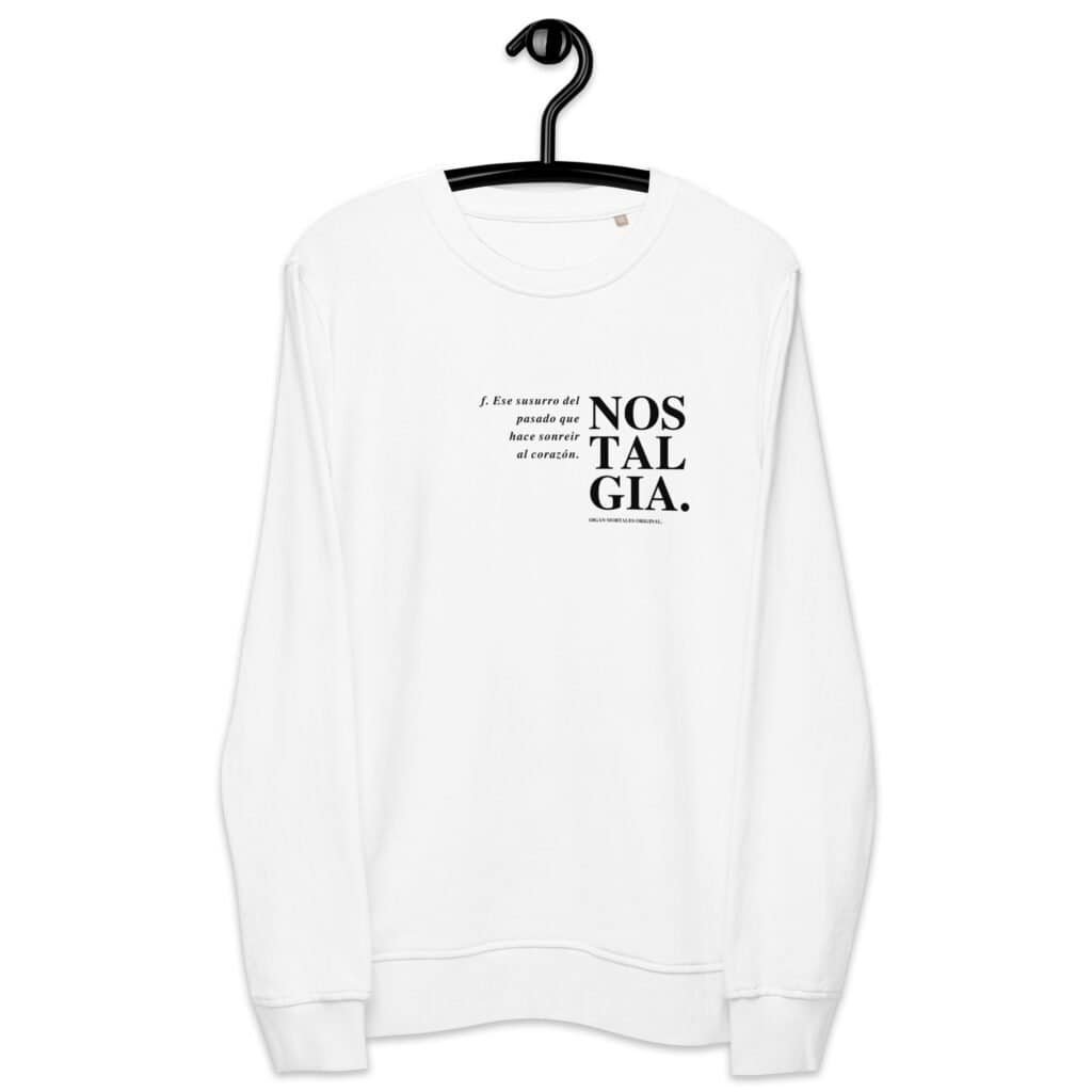 Sudadera orgánica unisex - Nostalgia