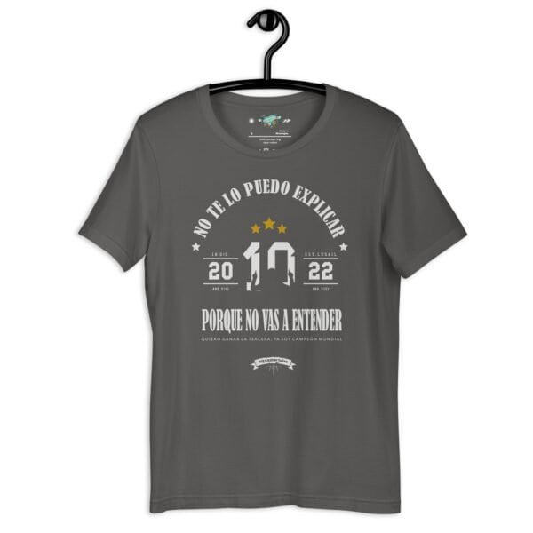Remera Argentina unisex - No te lo puedo explicar estilo urbano - Imagen 4
