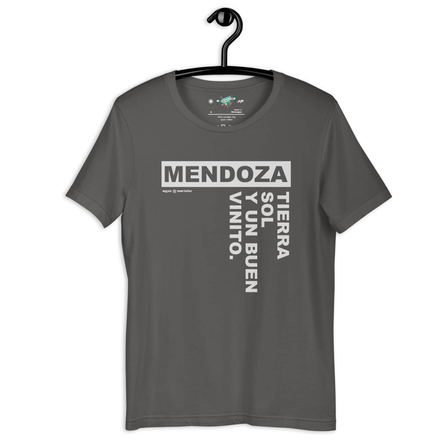 Remera unisex Mendoza - Tierra sol y un buen vinito - Imagen 2