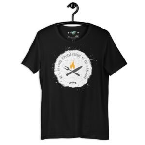 Remera Argentina unisex - Asado y fuego