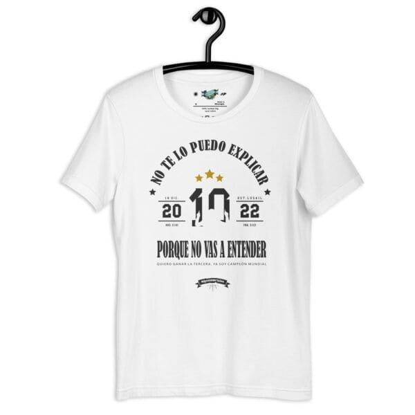 Remera Argentina unisex - No te lo puedo explicar estilo urbano - Imagen 5