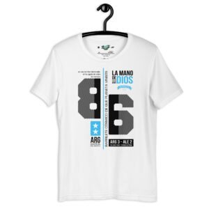 Remera Argentina 1986 La mano de D10S