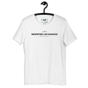 Respeten los rangos minimalista
