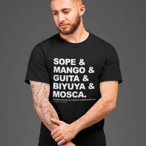 Remera unisex - Guita mosca biyuya