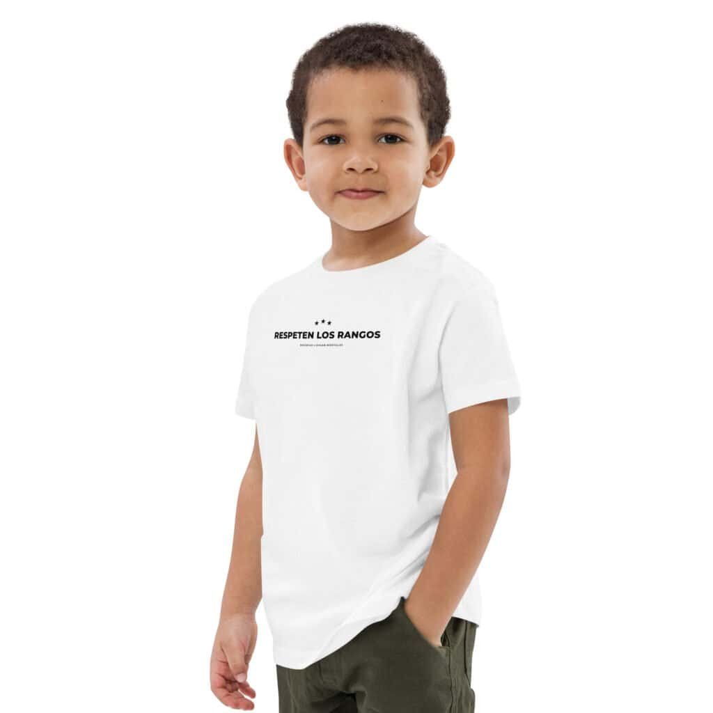 Remera niño unisex - Respeten los rangos