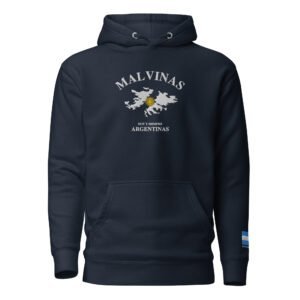 Buzo bordado Malvinas Argentinas