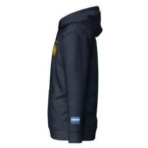 Buzo Argentina bordado unisex - Sol de mayo con las 3 estrellas