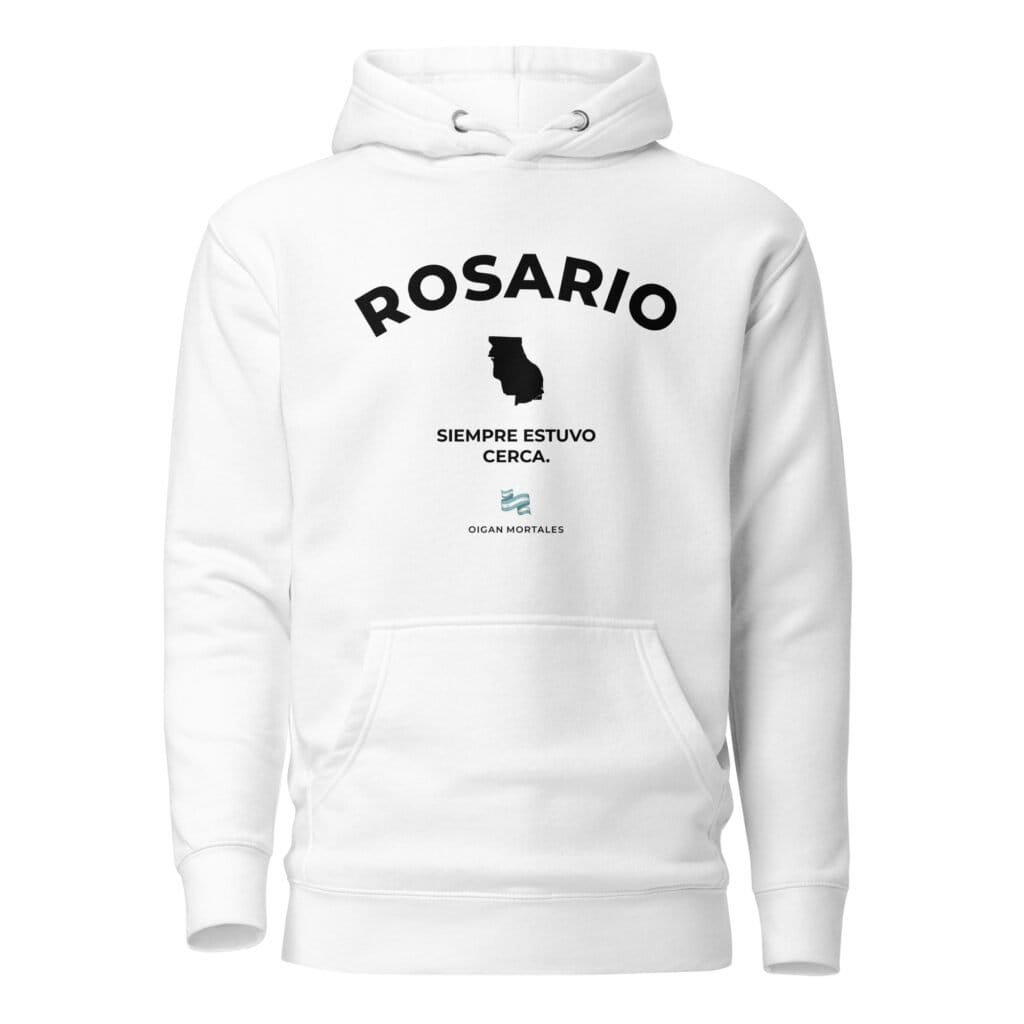 Buzo con capucha unisex - Rosario siempre estuvo cerca