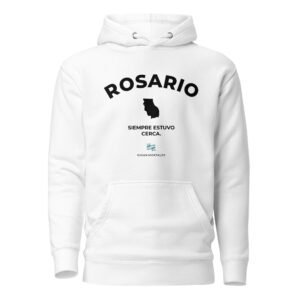 Buzo con capucha unisex - Rosario siempre estuvo cerca