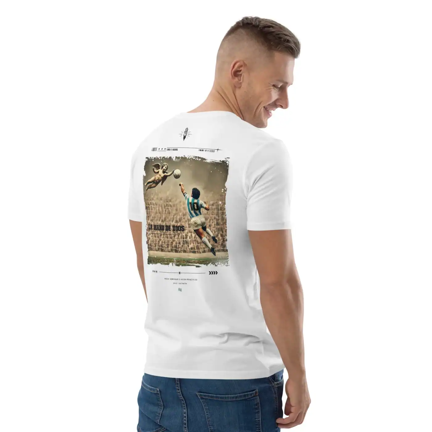 Remera Argentina - La mano de D10S - Imagen 5