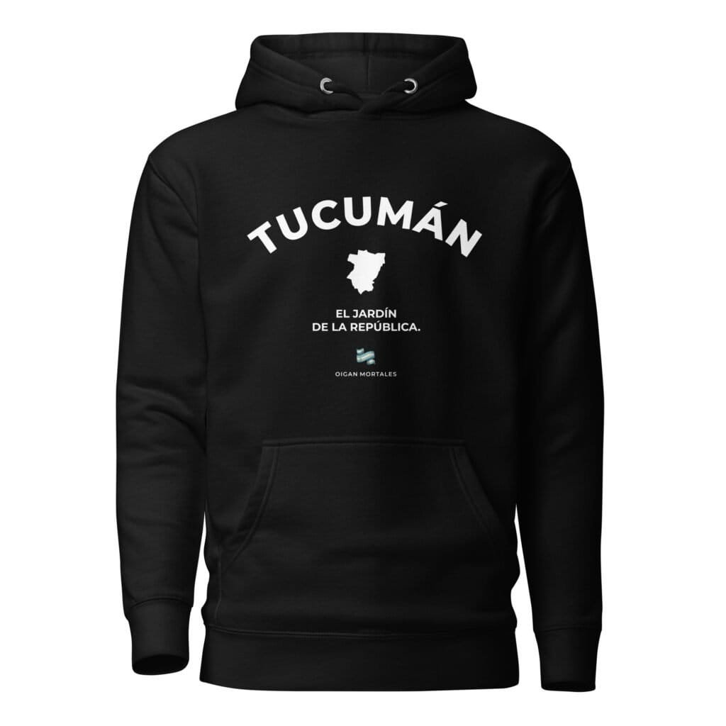 Buzo con capucha unisex - Tucumán, el jardín de la República.