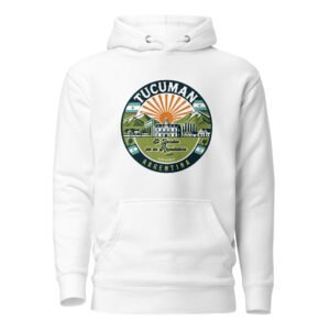 Buzo con capucha unisex - Tucumán estilo vintage