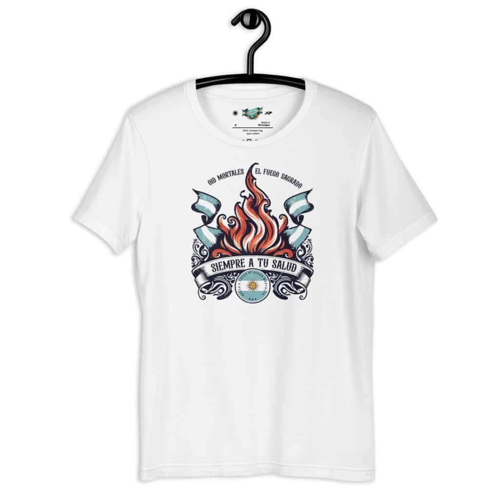Remera unisex - Brasa y Fuego x Oigan Mortales