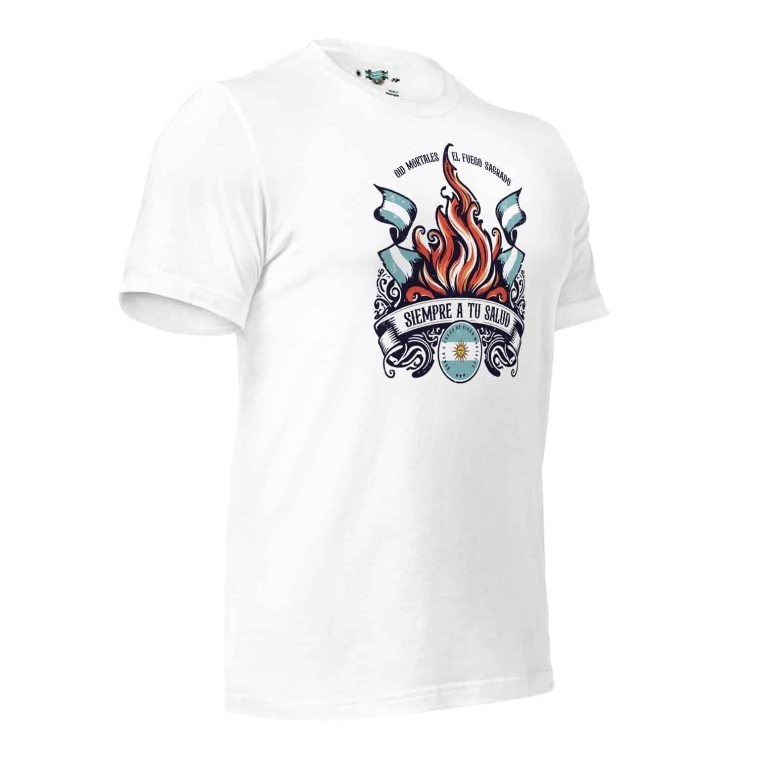 Remera unisex - Brasa y Fuego x Oigan Mortales - Imagen 3