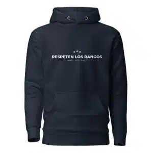 Buzo con capucha unisex - Respeten los rangos