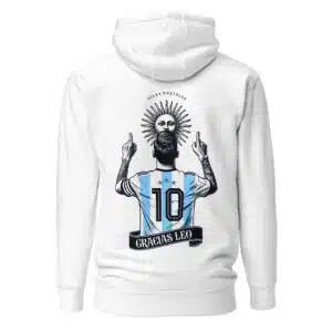 Buzo con capucha unisex - gracias Leo