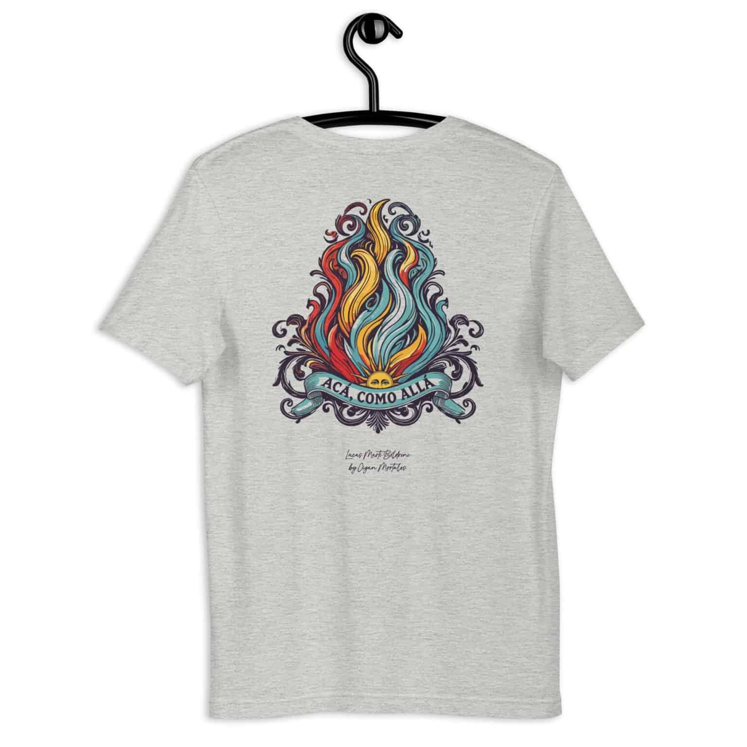 Remera unisex - Acá como allá - Lucas Boldrini - Imagen 3