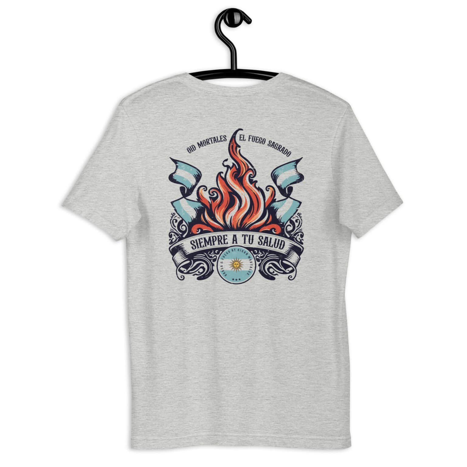 Remera unisex - Brasa y Fuego espalda - Imagen 3