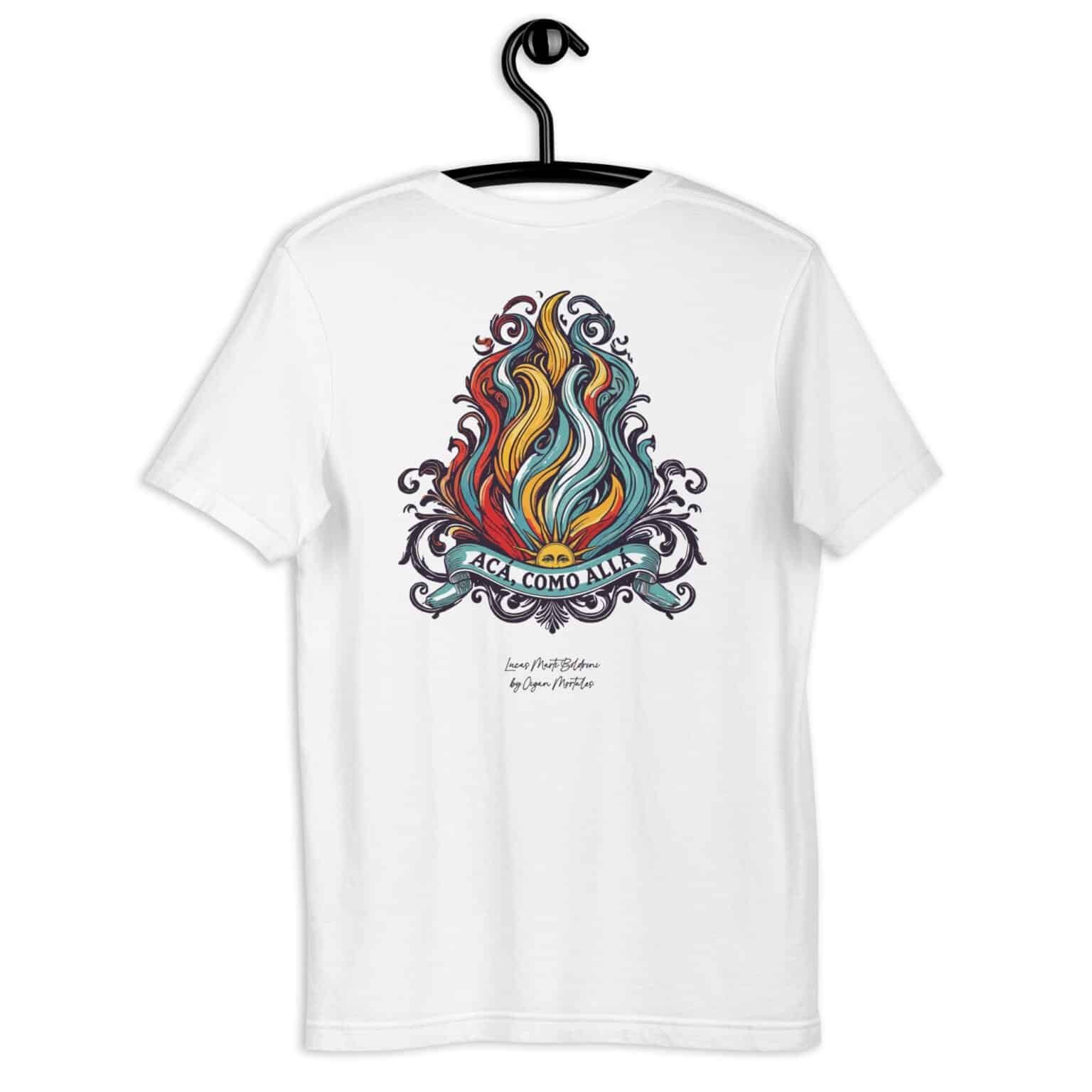 Remera unisex - Acá como allá - Lucas Boldrini