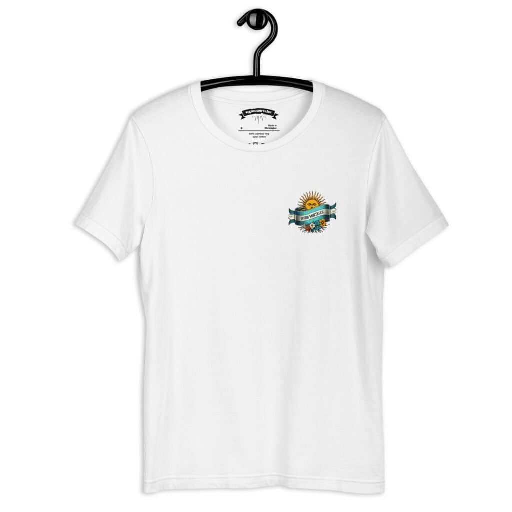 Remera unisex - Brasa y Fuego espalda