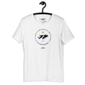 Remera Las Malvinas son ARGENTINAS - unisex