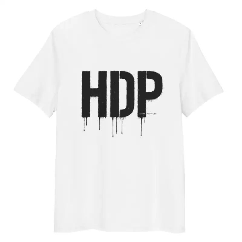 Remera argentina frases tipicas lunfardo HDP hijo de puta blanca, manga corta, sin modelo