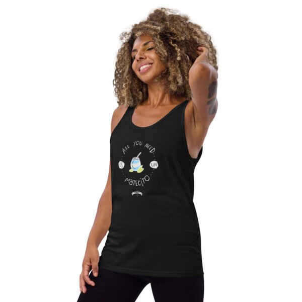 Musculosa unisex - All you need es un matecito - Imagen 2