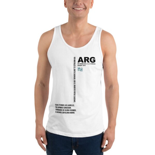 Musculosa unisex Himno Nacional Argentino - Imagen 2