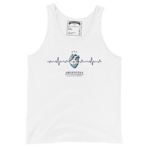 Musculosa unisex - Electrocardiograma emocional argentina
