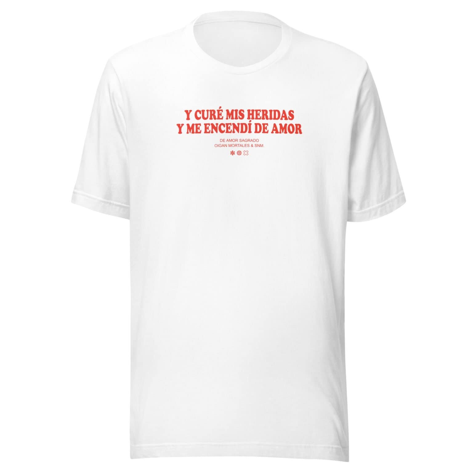 Y curé mis heridas y me encendí de amor
