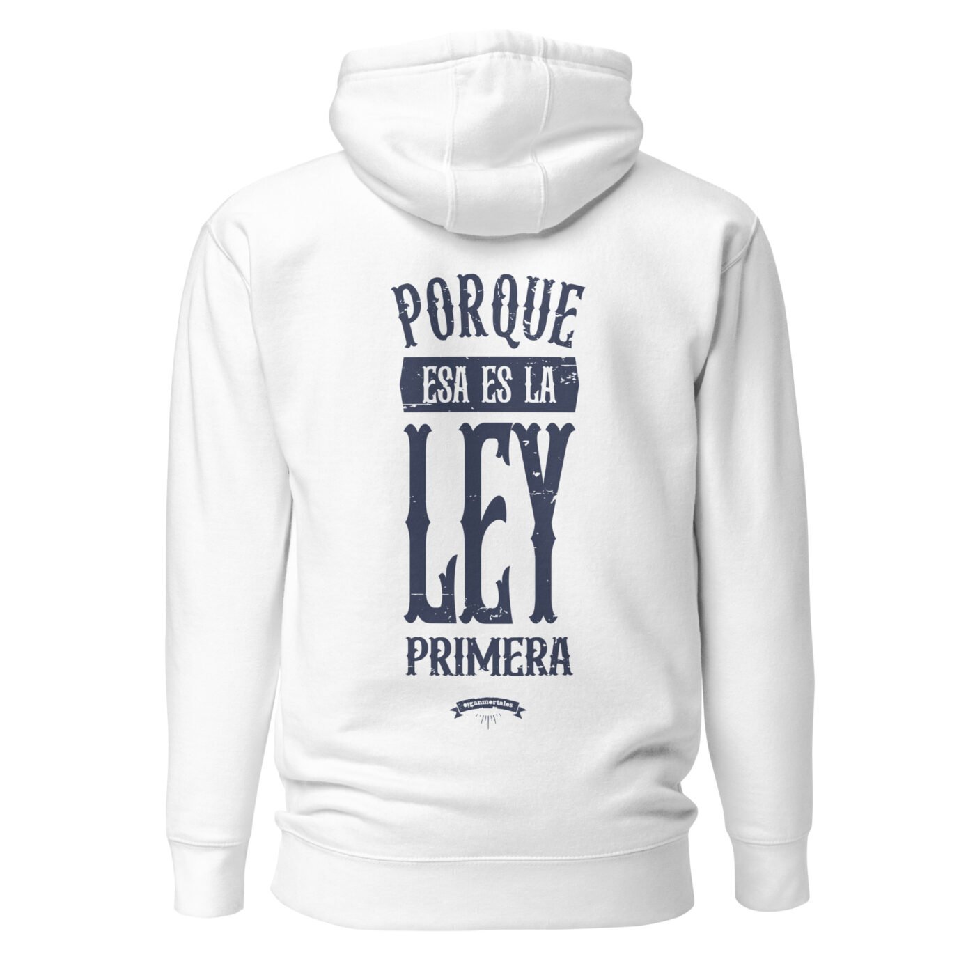 Buzo con capucha unisex - Porque esa es la ley primera - Imagen 9