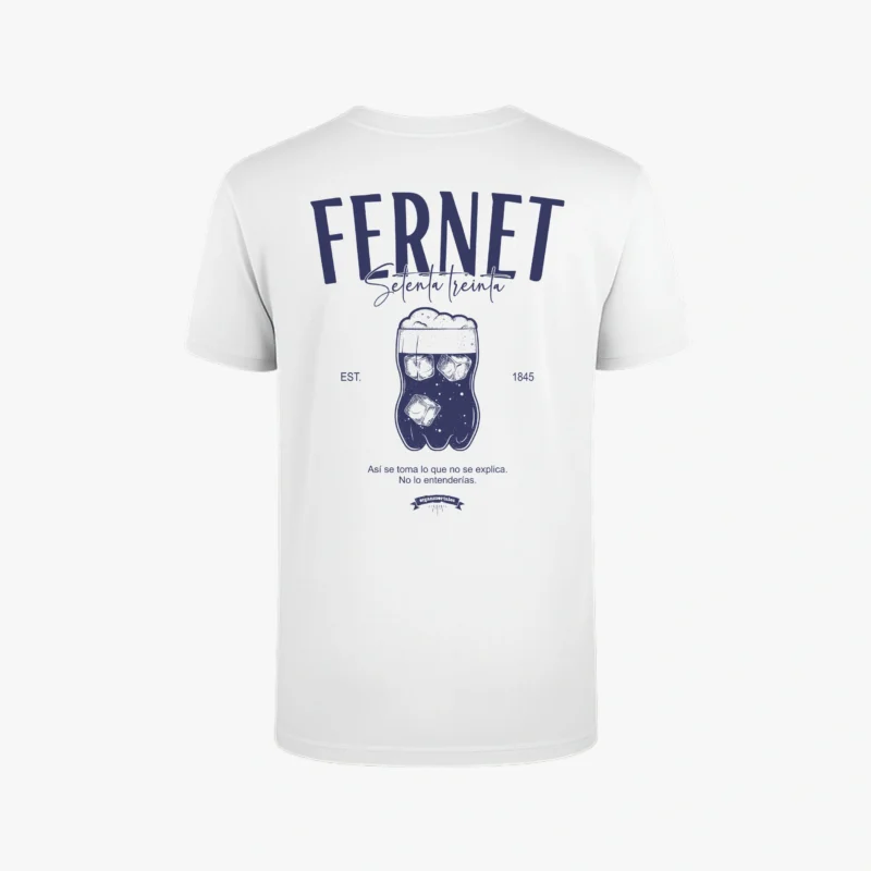 remera argentina espalda blanca frente fernet argentino