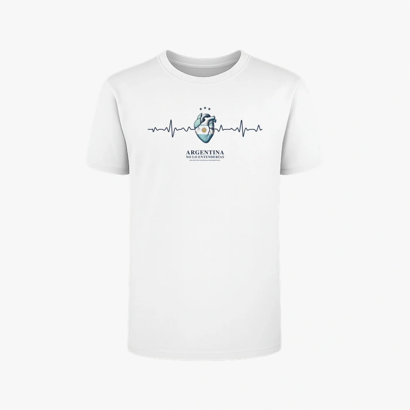 Remera Argentina - Electrocardiograma emocional