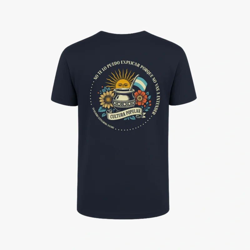 Remera Argentina - Mate cultura popular